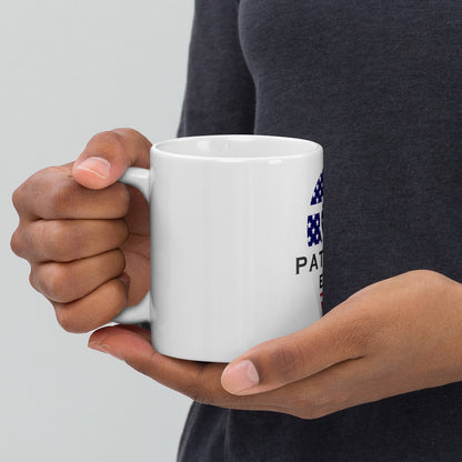 Patriot ELD White glossy mug