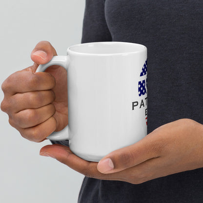 Patriot ELD White glossy mug